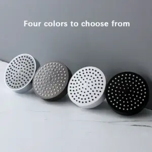 Black 4-inch Wall Mount Shower Head 14 S505dddb406a746c5b1e2955e2514aaacZ 1