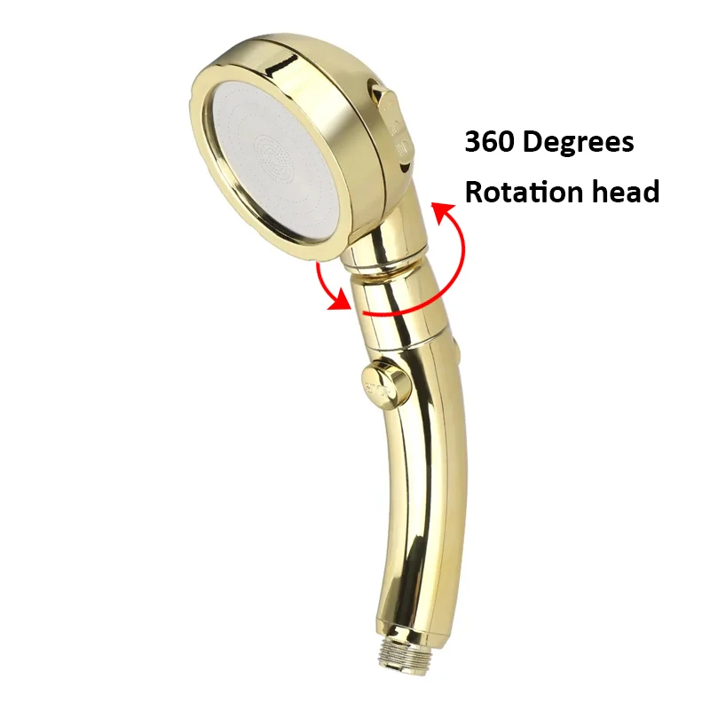 Modern Chrome Handheld Shower Head with 3 Spray Modes 9 Modern Chrome Handheld Shower Head with 3 Spray Modes - Image 9