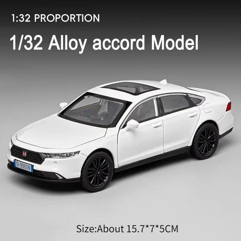 White 1:32 Honda Civic Type-R Diecast Model 8 White 1:32 Honda Civic Type-R Diecast Model - Image 8