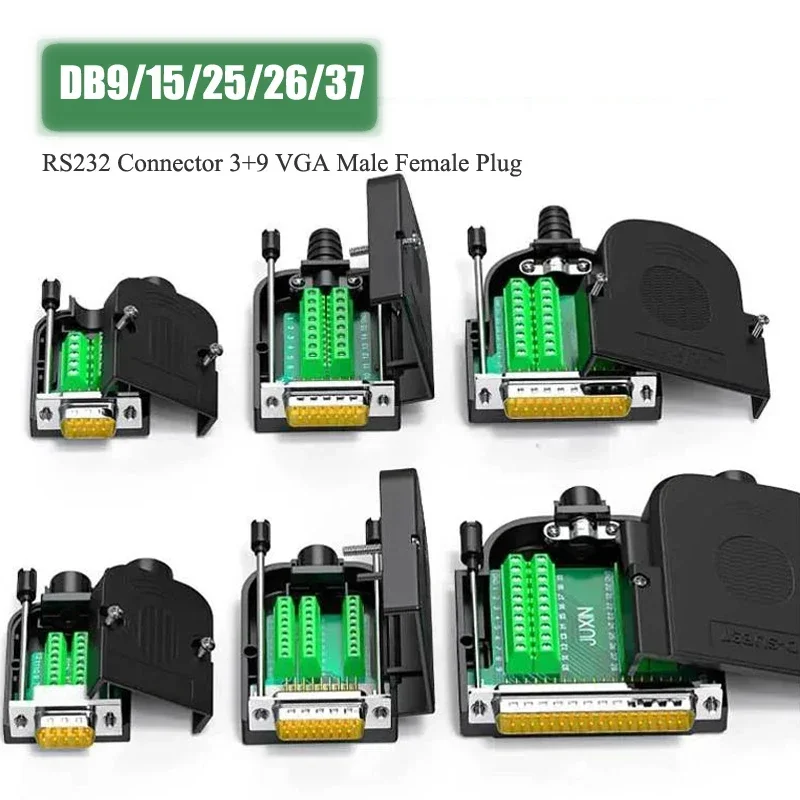 Durable Solderless D-Sub Connector Set for RS232 6 Durable Solderless D-Sub Connector Set for RS232 - Image 6