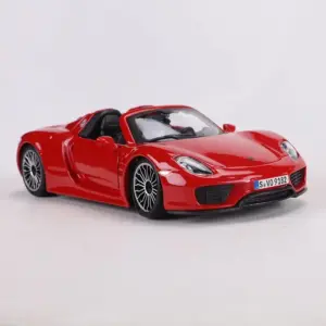 Vibrant Red Porsche 918 Spyder Diecast Model 8 S50d120d7eab04b00aff3ca9d81c0725a9