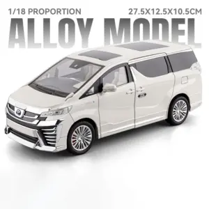 Elegant White Toyota Vellfire LM300 Diecast Model 16 S50f8cd2de095437982cbe6cc23f0a02aT