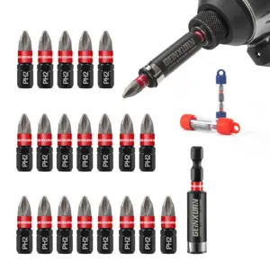 Diamond-Coated Impact Screwdriver Set for High Torque