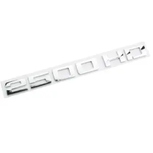 Chrome Black 2500 HD Decal for GMC Trucks 15 S510a747ce9f840e28305509669174d4ft