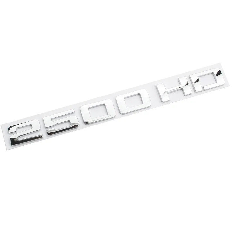 Chrome Black 2500 HD Decal for GMC Trucks 8 Chrome Black 2500 HD Decal for GMC Trucks - Image 8