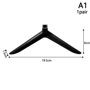 Black TV Stand Legs for Modern Setup 16 S510f0056f9714adfafed3d1c34986f10J