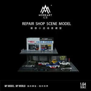 Steel Structure Parking Scene Model 1:64 Scale 12 S5119ce0156de41bdb68202a121c07f84y