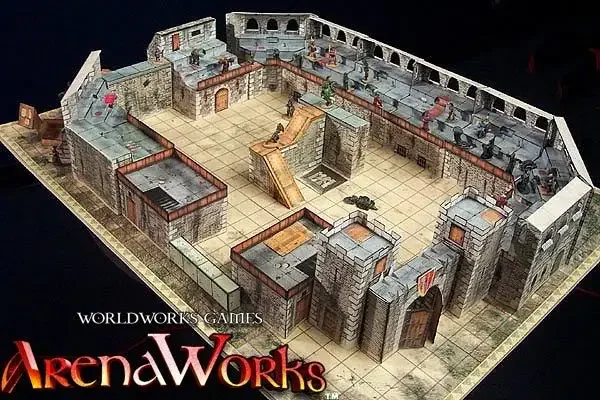 Medieval Paper Model Scene by GRAPMAN 2 Medieval Paper Model Scene by GRAPMAN - Image 2