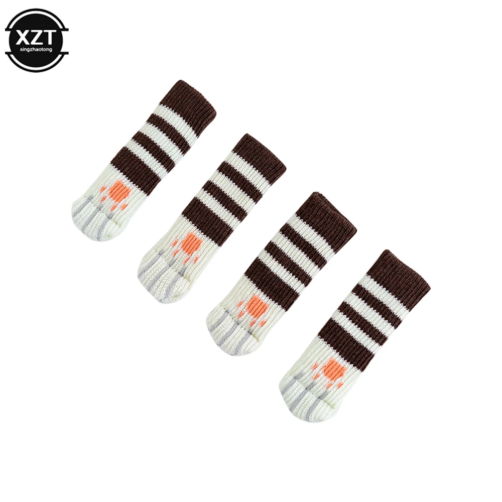 Colorful Knit Cat Face Socks Set of 10 4 Colorful Knit Cat Face Socks Set of 10 - Image 4