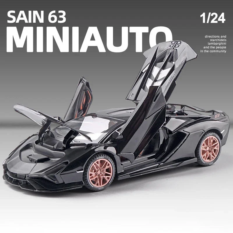1:24 Lamborghini Sian Diecast Model 7 1:24 Lamborghini Sian Diecast Model - Image 7