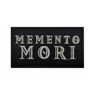 MEMENTO MORI Skull Patch with Embroidery 9 S51616d11d4434b4ca82ab42364060fc2q 2