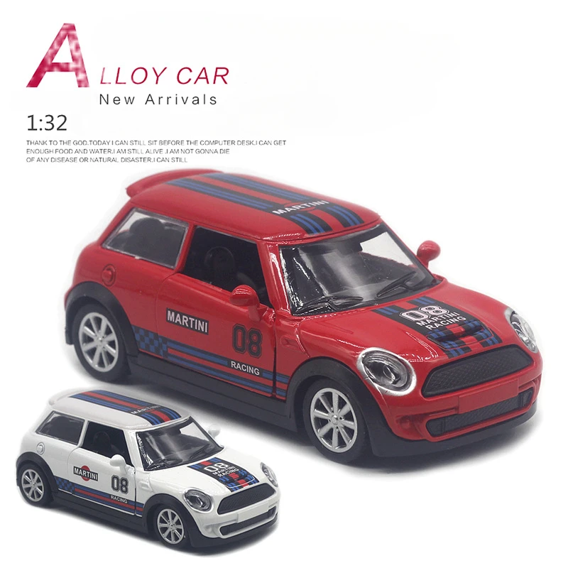 Mini Cooper Classic 1:32 Diecast Model in Vibrant Colors 4 Mini Cooper Classic 1:32 Diecast Model in Vibrant Colors - Image 4