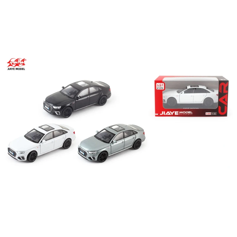 White 1:32 Diecast Car Model with Sound 6 White 1:32 Diecast Car Model with Sound - Image 6