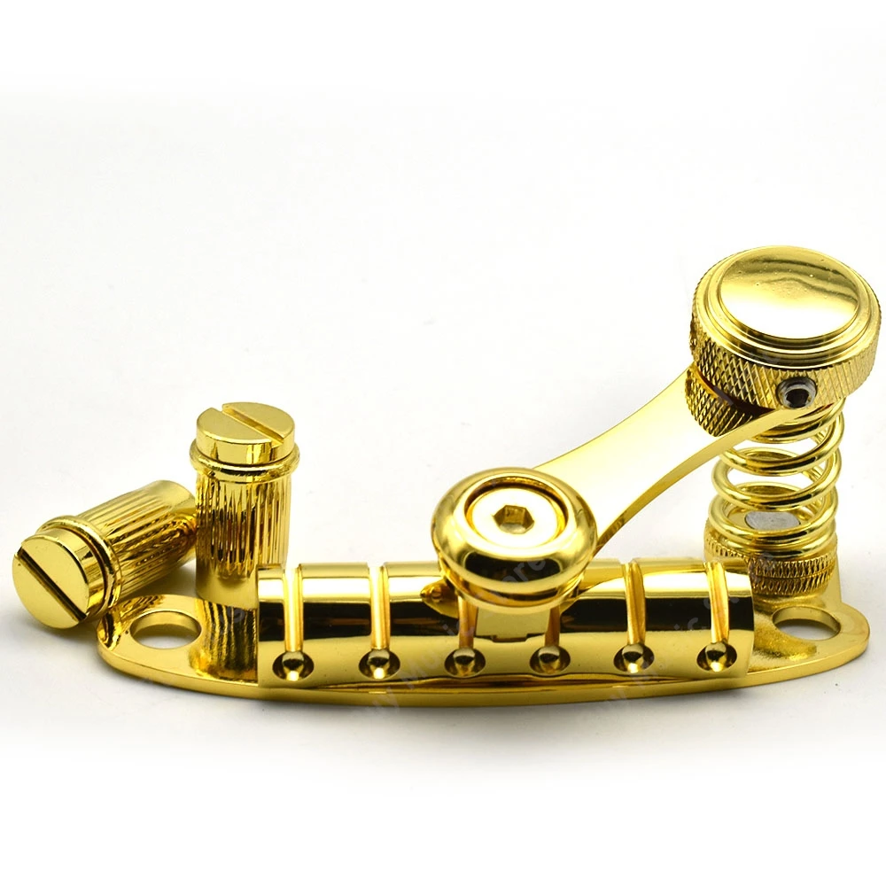 Set of Three Tune-O-Matic Guitar Bridges 4 Set of Three Tune-O-Matic Guitar Bridges - Image 4