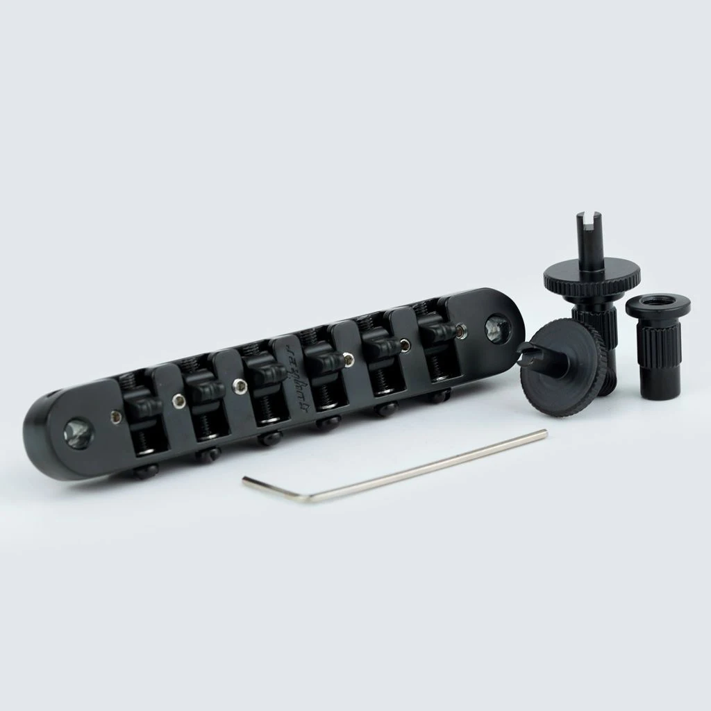 Adjustable Roller Tune-O-Matic Bridge for Guitars 4 Adjustable Roller Tune-O-Matic Bridge for Guitars - Image 4