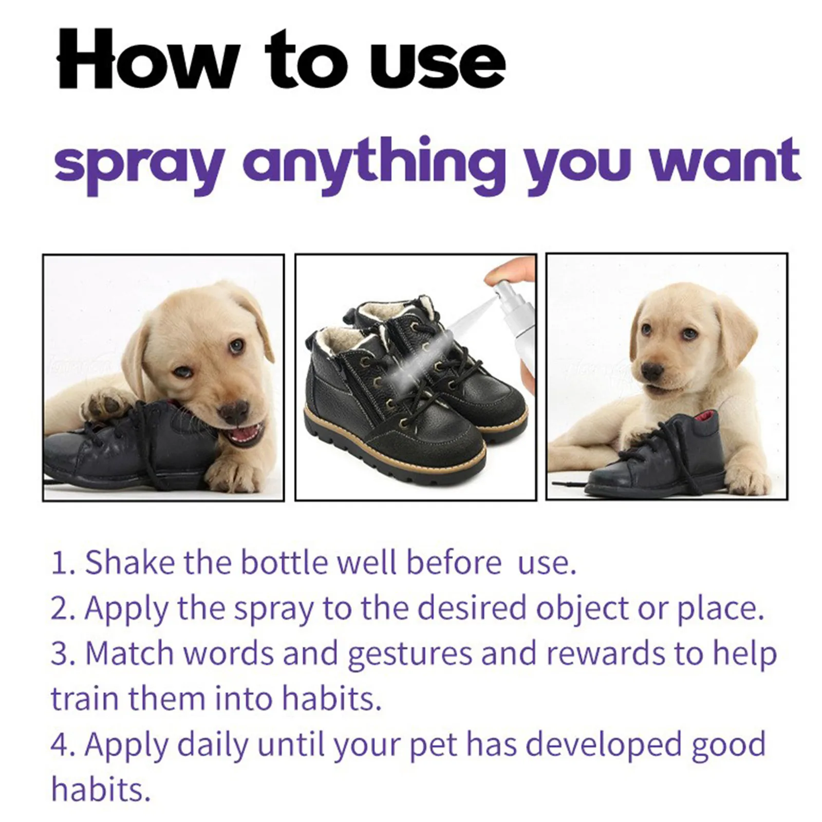 No Chew Pet Training Spray 100ML 6 No Chew Pet Training Spray 100ML - Image 6