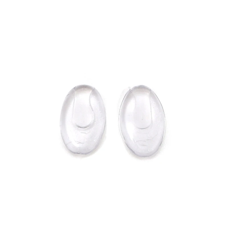 Transparent Oval Nose Pads for Glasses (25 Pairs) 4 Transparent Oval Nose Pads for Glasses (25 Pairs) - Image 4