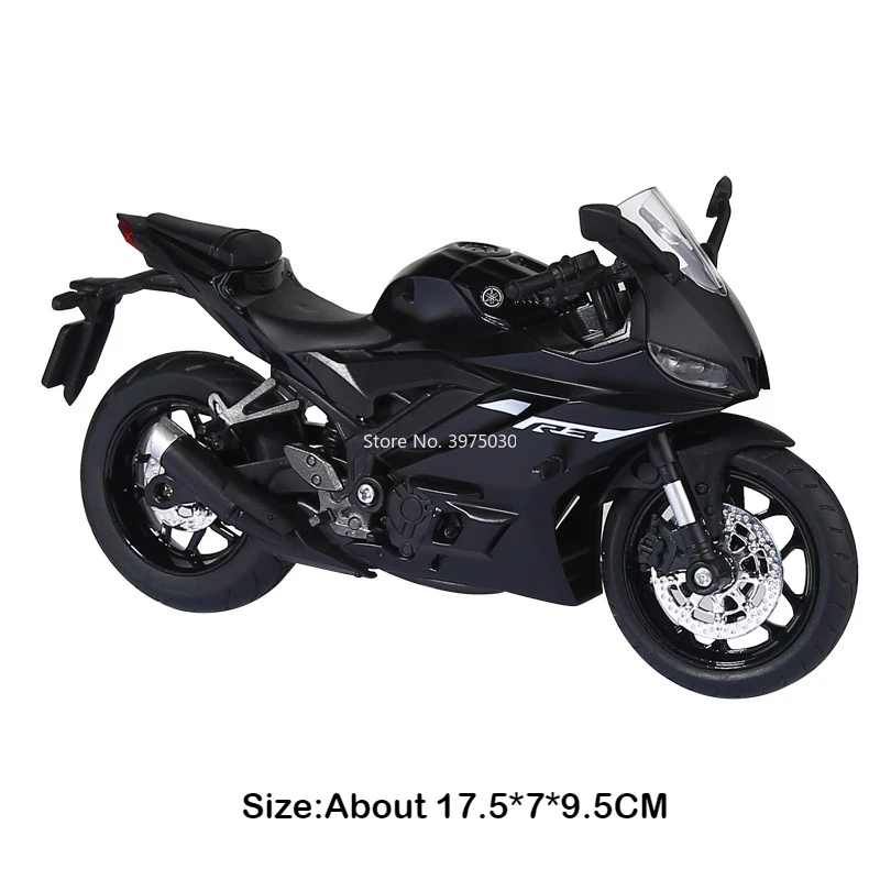 1:12 Scale Blue R3 Motorcycle Model 9 1:12 Scale Blue R3 Motorcycle Model - Image 9