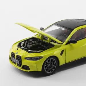 Vibrant Yellow BMW M4 G82 Diecast Model 13 S51ff7c3ac48e4da4bcb380011d45269fT