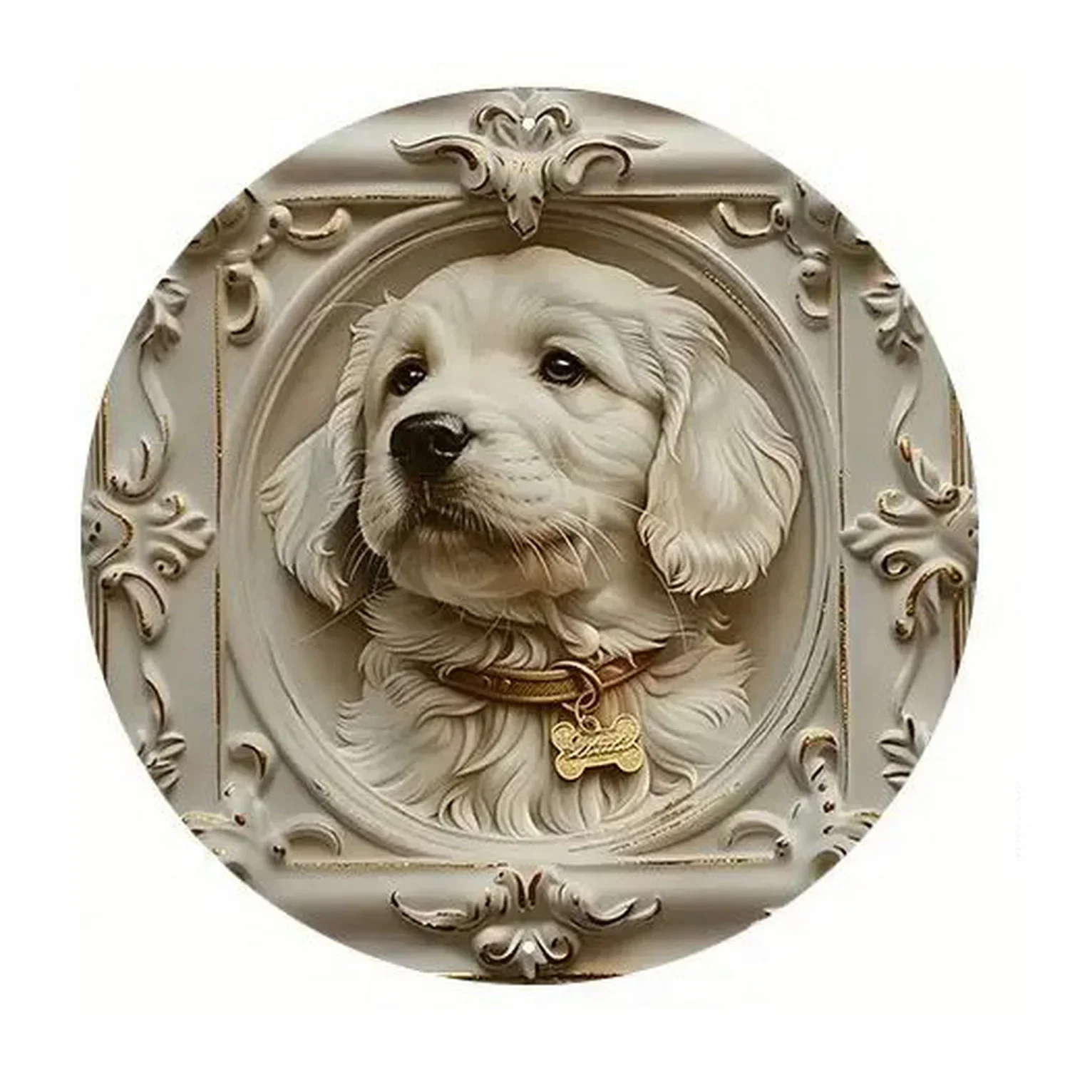 Shih Tzu Art Tin Sign - 20cm Decorative Metal Sign 7 Shih Tzu Art Tin Sign - 20cm Decorative Metal Sign - Image 7