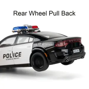 1:32 Diecast Police Charger with Lights 9 S5216bee8529842148ac1bbfd00175021L