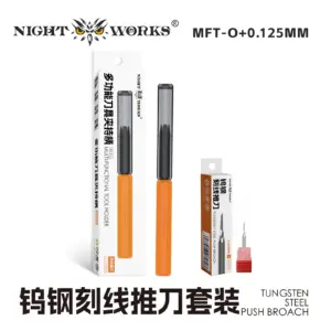 NightWorks Precision Modeling Chisel Set with Color Coded Handles 18 S52220942fb5849b6b3b17bf10b5eb931s