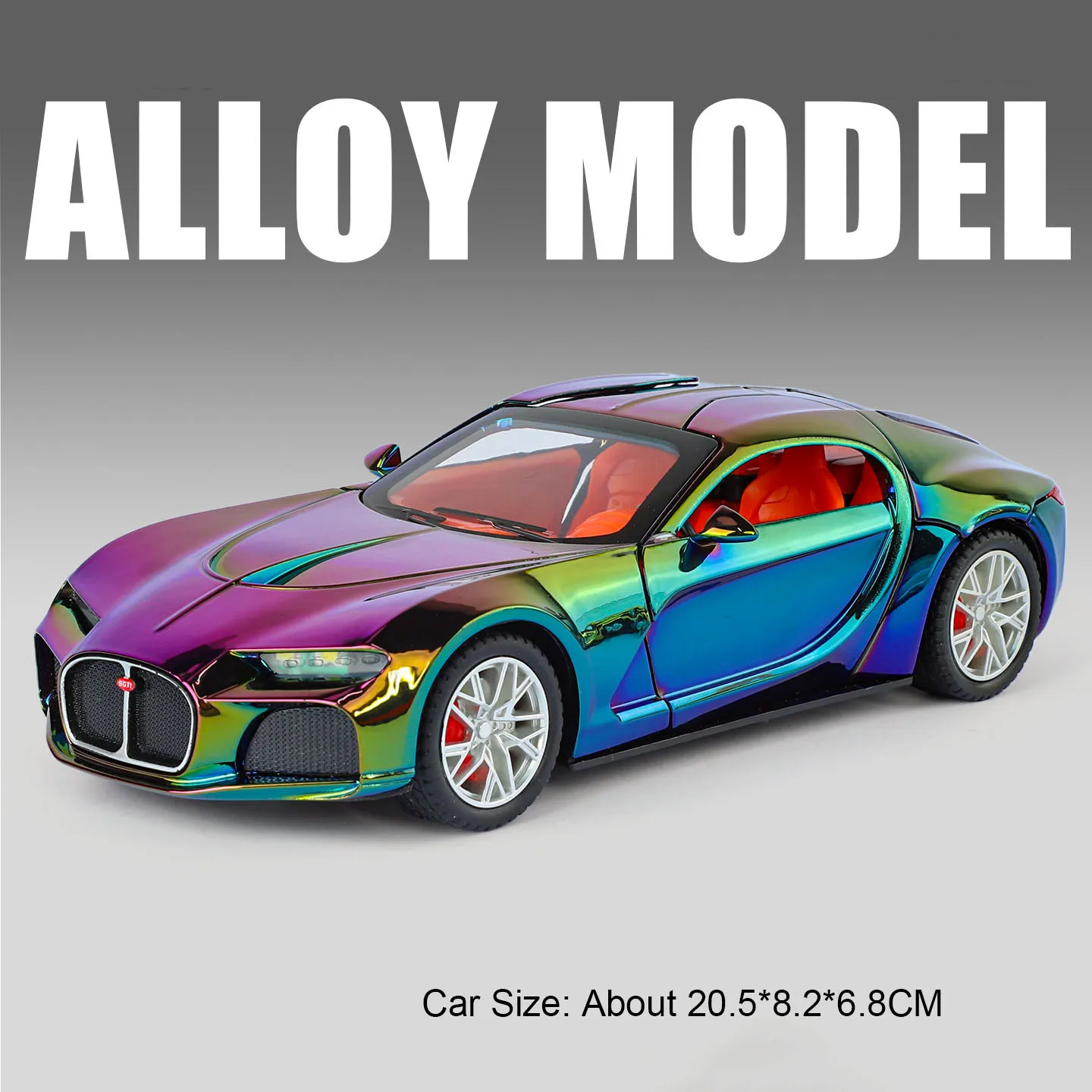 1:24 Atlantic Gold Diecast Sport Car Model 10 1:24 Atlantic Gold Diecast Sport Car Model - Image 10