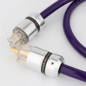 Purple OFC Power Cable for High-Fidelity Audio 5 S522e976885a146948a3e948f18cd80c1B