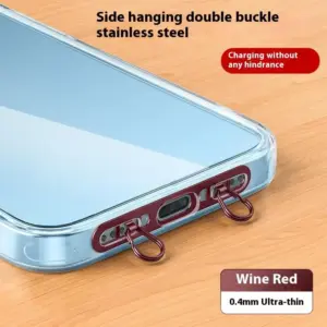 Stainless Steel Dual Buckle Phone Lanyard 17 S52320f185a9b4e93823405c4578676c8Q