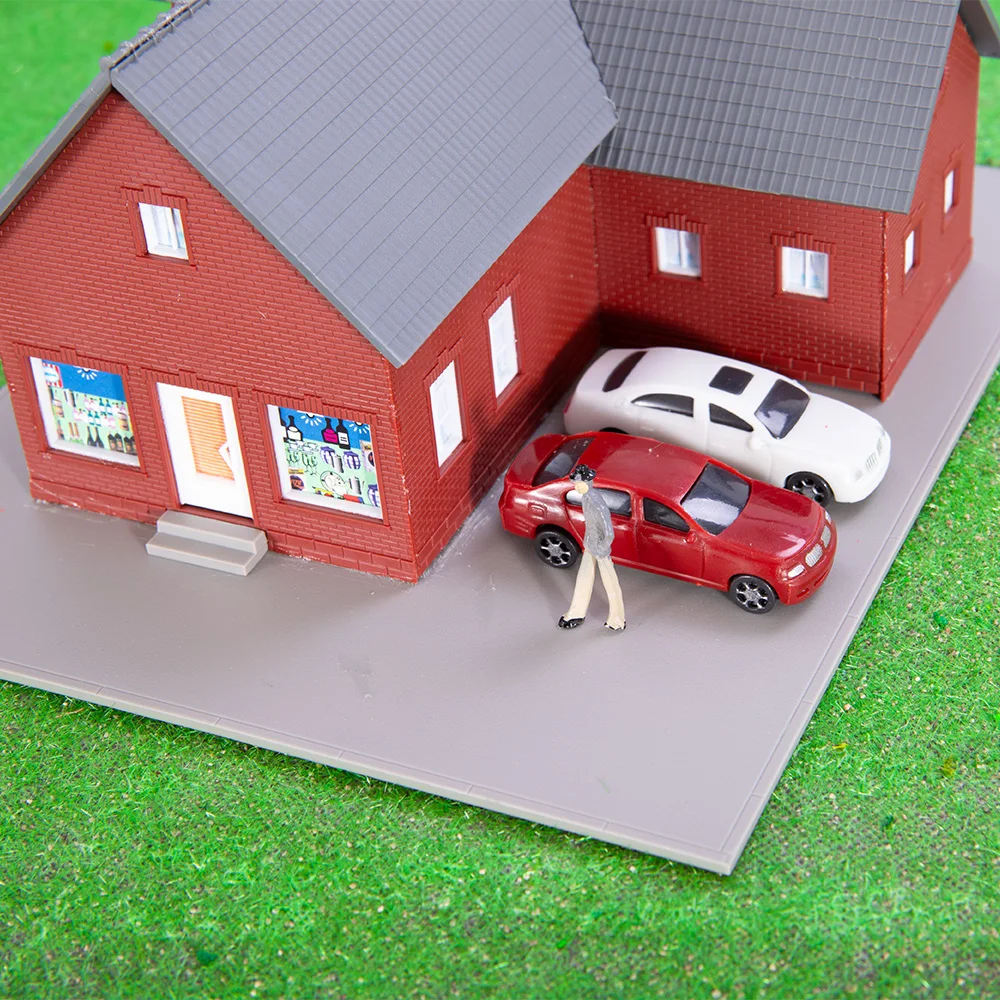 Miniature Shop Town House Model for Dioramas 3 Miniature Shop Town House Model for Dioramas - Image 3