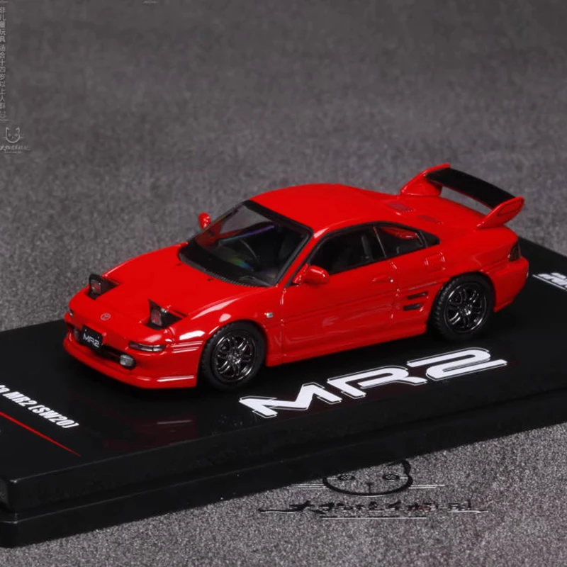 Red Toyota MR2 SW20 Diecast Model 1/64 Scale 4 Red Toyota MR2 SW20 Diecast Model 1/64 Scale - Image 4