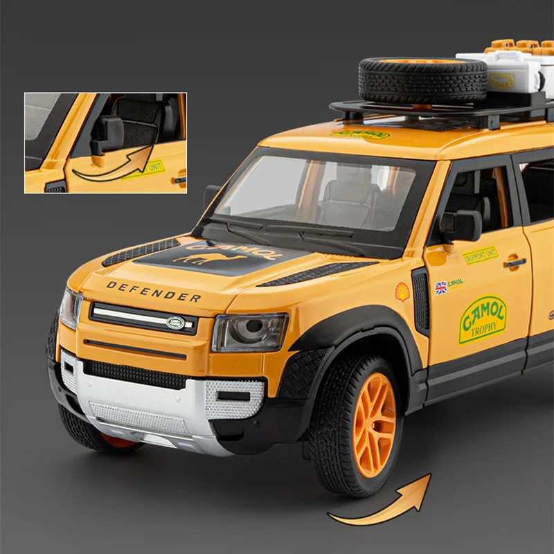 Land Rover Defender Travel Edition 1:24 Scale SUV Model 6 Land Rover Defender Travel Edition 1:24 Scale SUV Model - Image 6