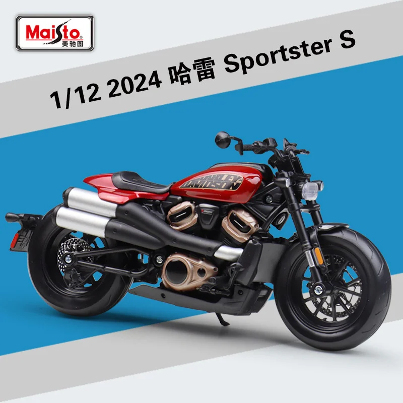 Maisto 2024 Harley Sportster S diecast model 3 Maisto 2024 Harley Sportster S diecast model - Image 3
