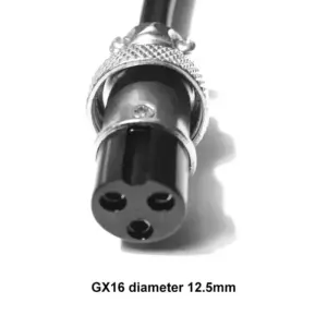 High-Current Power Cable Adapter with XT60 & GX16 Plugs 14 S526028b0dddc49a496f8c27cd2ed203c5