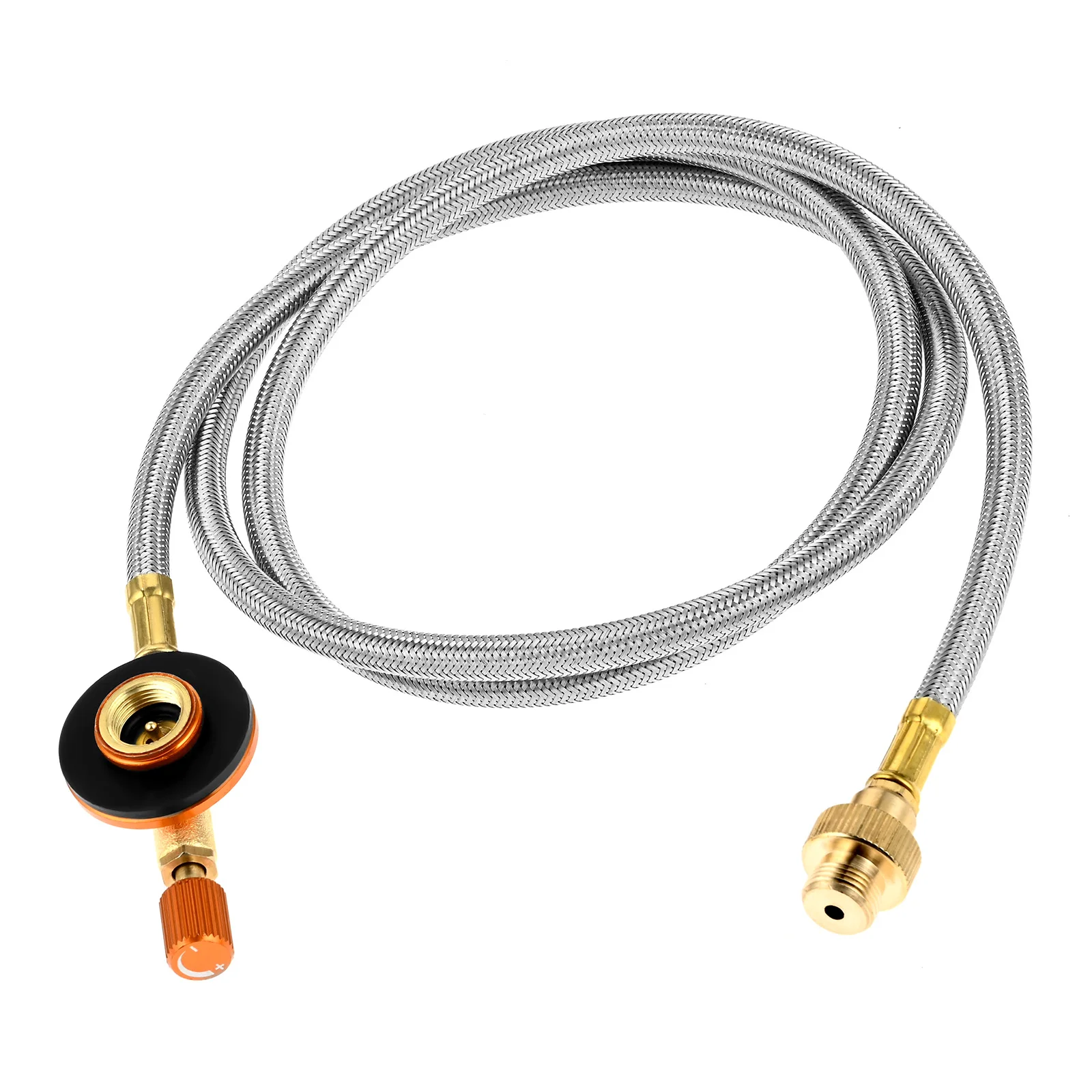 Durable Stainless Steel Camping Stove Hose 1m 3 Durable Stainless Steel Camping Stove Hose 1m - Image 3