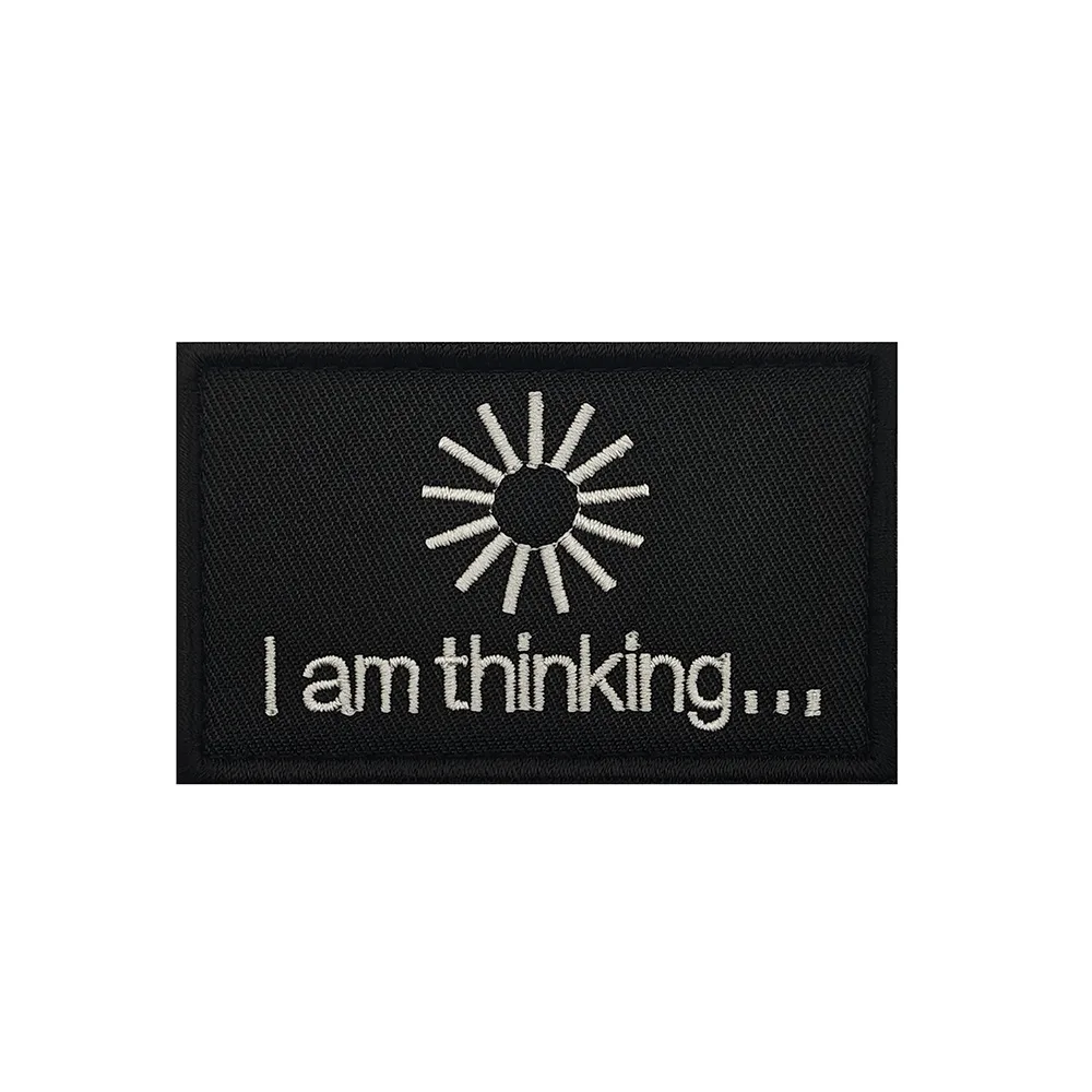 Contemplative Sunburst Embroidered Patch 4 Contemplative Sunburst Embroidered Patch - Image 4