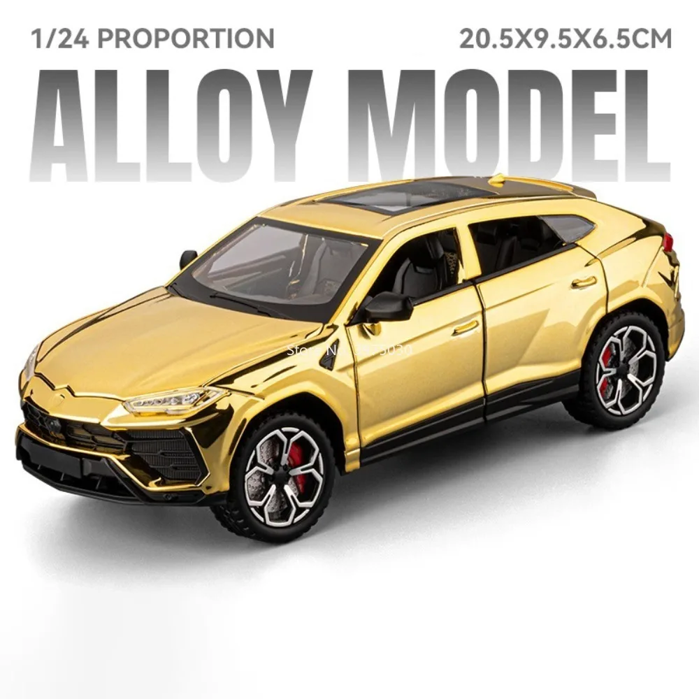 1:24 Lamborghini Urus Model Toy in Gold 8 1:24 Lamborghini Urus Model Toy in Gold - Image 8