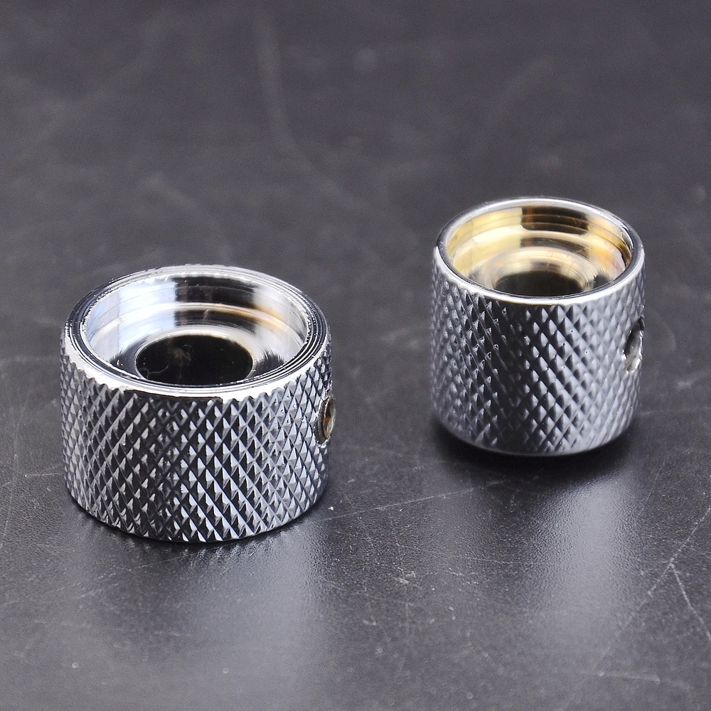 Dual Metal Control Knobs for Guitar and Bass 5 Dual Metal Control Knobs for Guitar and Bass - Image 5