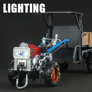 Blue 1:24 Scale Tractor Model for Collectors 9 S52d51f68a46c48c2bbecfe9beca59f97K