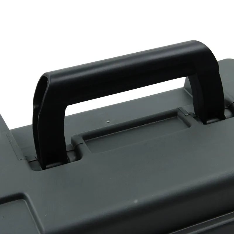 High-Strength Plastic Ammo Box in Black 6 High-Strength Plastic Ammo Box in Black - Image 6