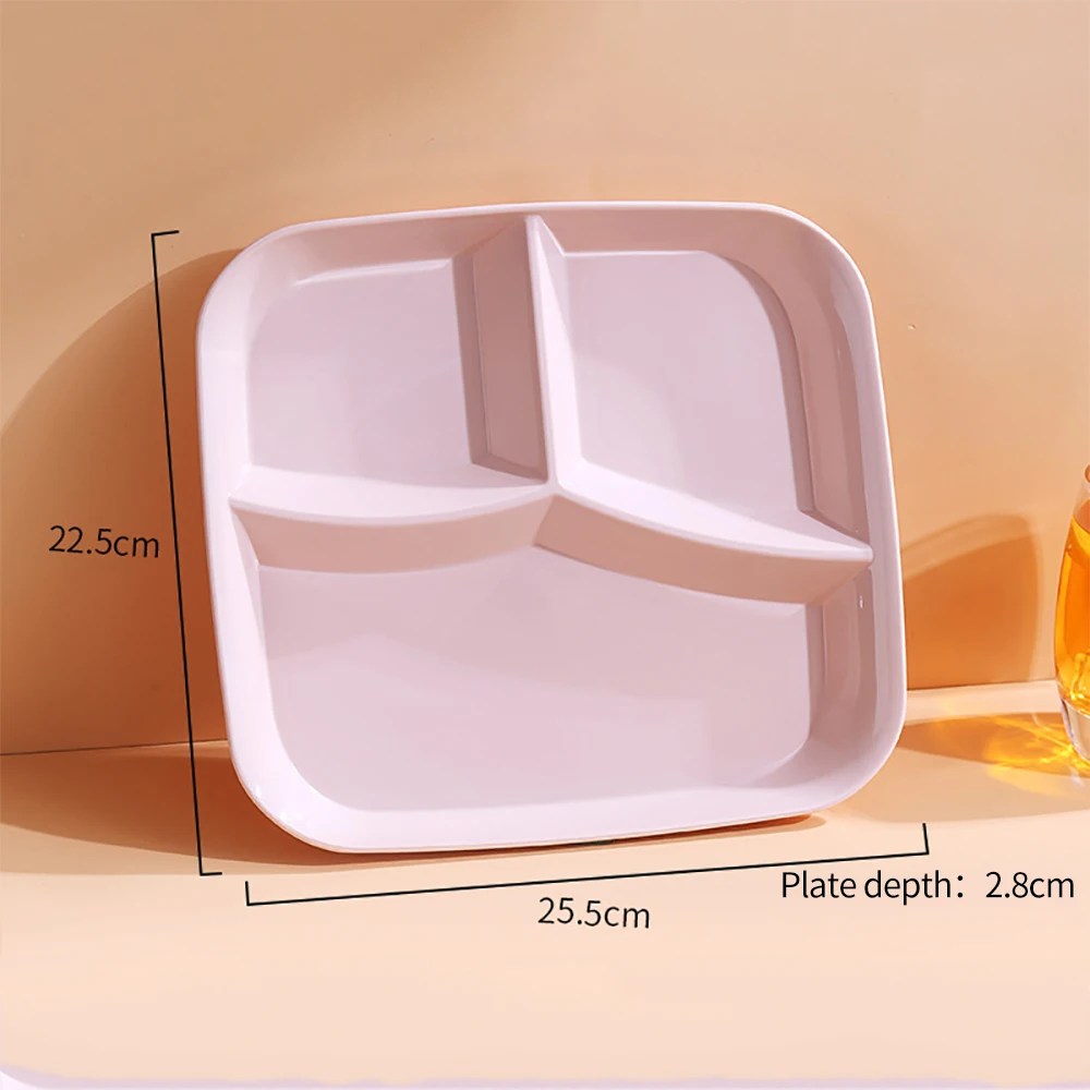 Japanese-Style Divided Dinner Plate, 25.5x22.5cm 8 Japanese-Style Divided Dinner Plate, 25.5x22.5cm - Image 8