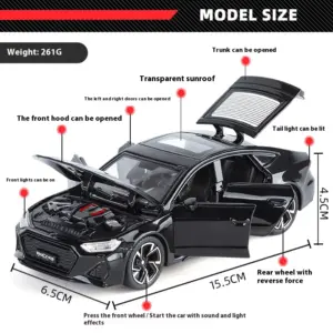 1:32 Scale RS7 Collectible Car Model 11 S5342facb34cc4c46a91441a3a4a6465fE