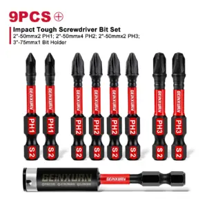 Impact-Resistant S2 Steel Screwdriver Bits Set 16 S534e9ef4637a453e946c26f1fa5fe439P