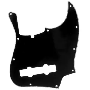 Black Pickguard for 5-String Jazz Bass