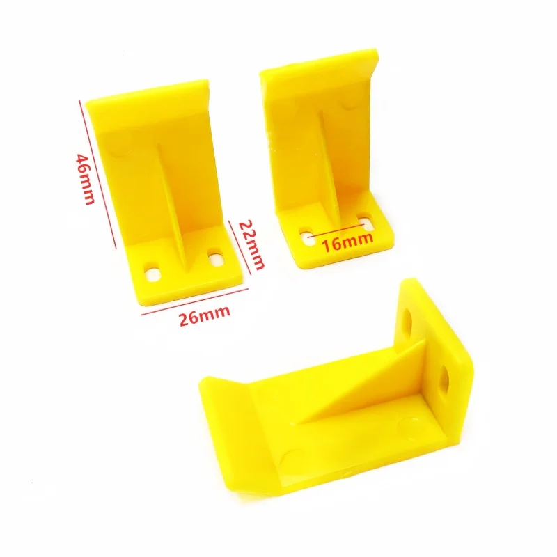 Bright Yellow L-Block Test Fixture Set (2 pcs) 2 Bright Yellow L-Block Test Fixture Set (2 pcs) - Image 2