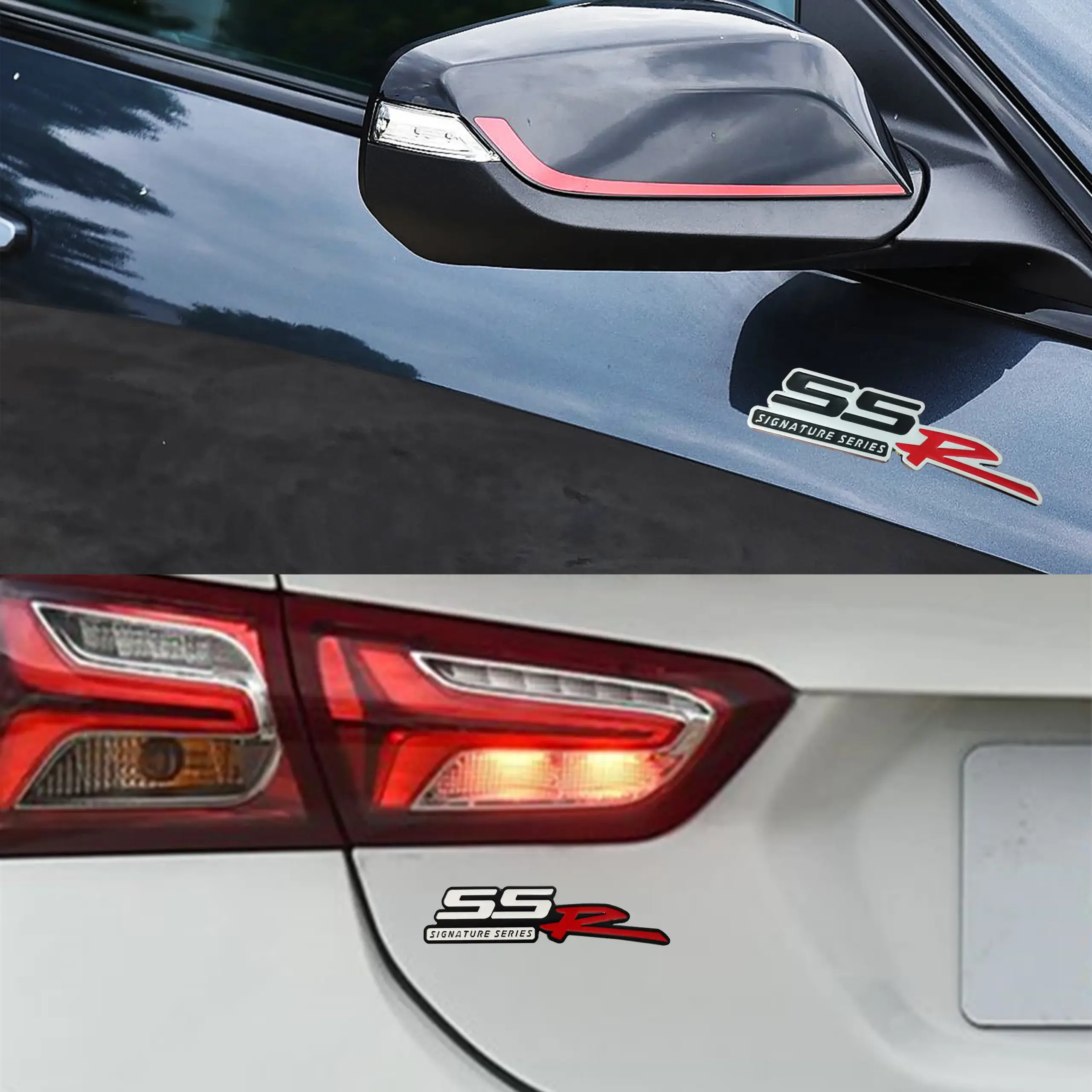 Metal Alloy Car Sticker SS2 for Chevy 2 Metal Alloy Car Sticker SS2 for Chevy - Image 2