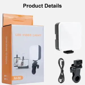 WEYLLAN Portable LED Light for Cameras 13 S53769d91142a44dfa5bd1e03658458ab7