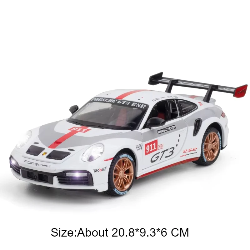 Porsche 911 GT3 RSR & Cayenne 1:24 Diecast Model 10 Porsche 911 GT3 RSR & Cayenne 1:24 Diecast Model - Image 10