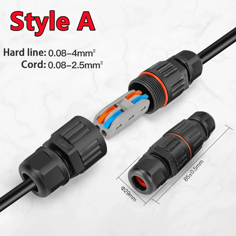 Outdoor Waterproof Wiring Connector IP68 32A 450V 9 Outdoor Waterproof Wiring Connector IP68 32A 450V - Image 9