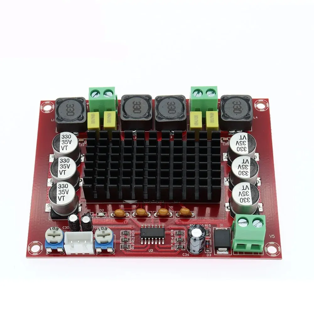 Red TPA3116D2 Audio Amplifier Module 120W 2 Red TPA3116D2 Audio Amplifier Module 120W - Image 2